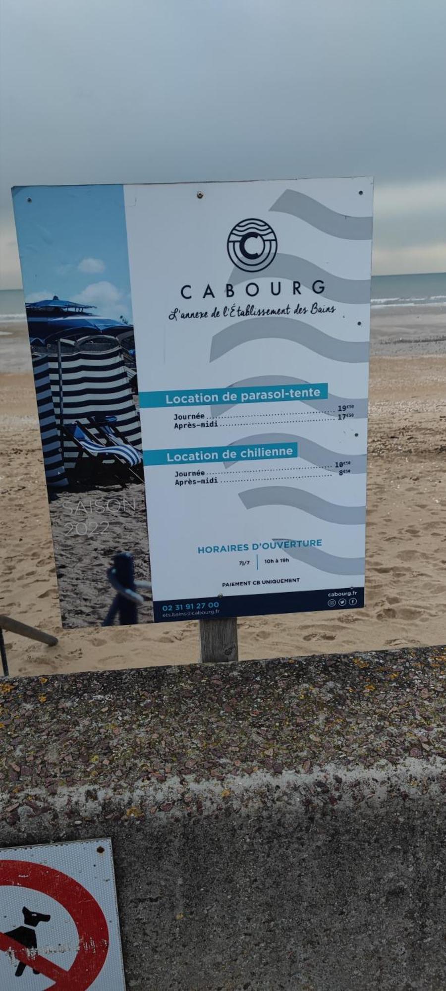 Cabourg Plage Екстериор снимка